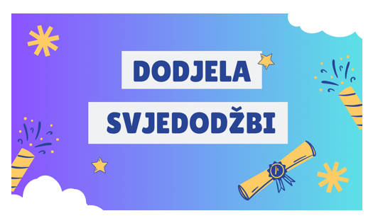 Dodjela svjedodžbi