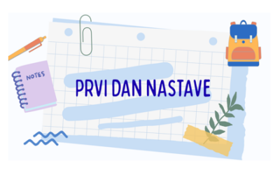 Prvi dan nastave
