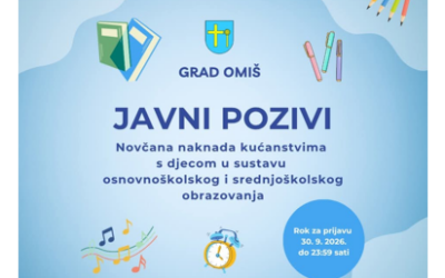 Javni poziv – Grad Omiš